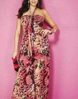 JD Williams Plus Size Animal Print Dress