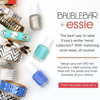 Essie and Bauble Bar Collaboration