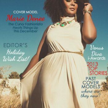 The Curvy Fashionista Daily Venus Diva December Cover