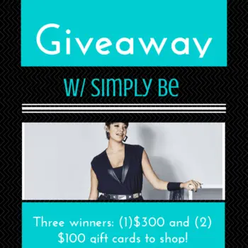 Simply Be Giveaway on The Curvy fashionista