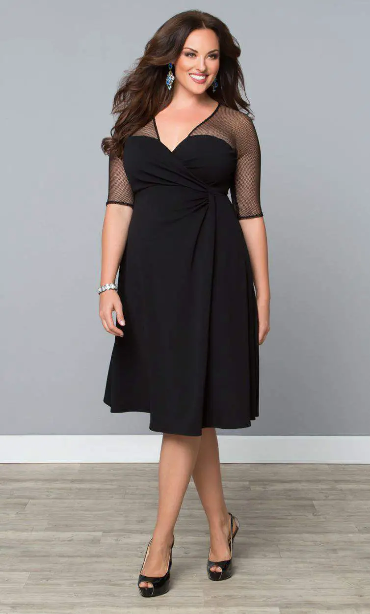 TCFStyle Find of the Day Sugar and Spice Dress by Kiyonna via TheCurvyFashionista.com