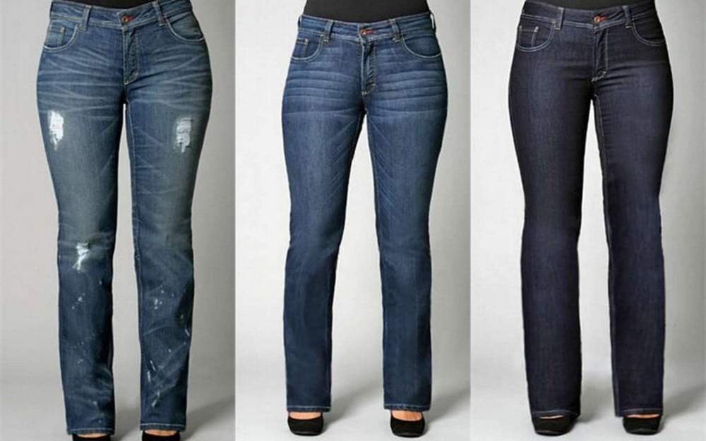 Boot Cut and Straight leg Plus Size Jeans at Svoboda