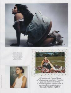 Vogue France and Crystal Renn