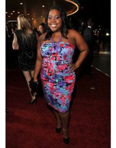 Amber Riley at the Twilight premier