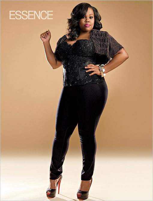 Amber Riley channels Chaka Khan for Essence