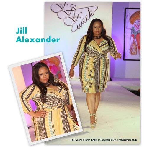 Full Figured Fashion Week Finale 2011- Jill Alexander