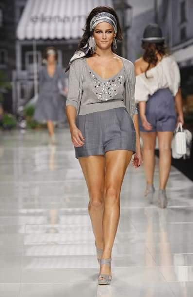 Plus size designer Elena Miro Spring 2011