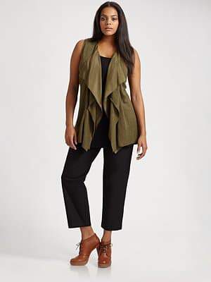 Eileen Fisher Cascading Vest