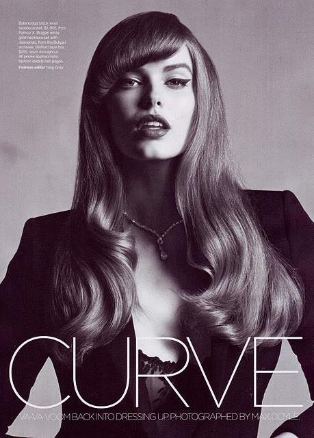 Robyn Lawley in Vogue Australia Shoot