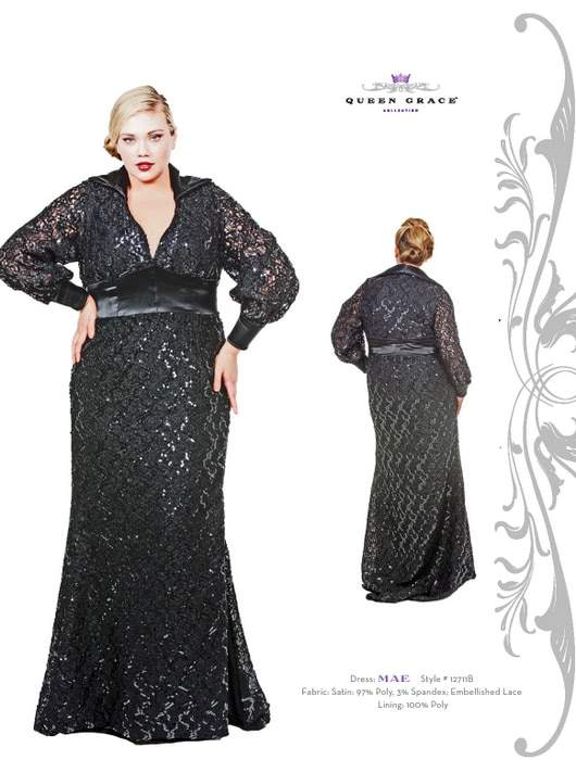 Plus Size Designer Queen Grace Fall 2011 Collection