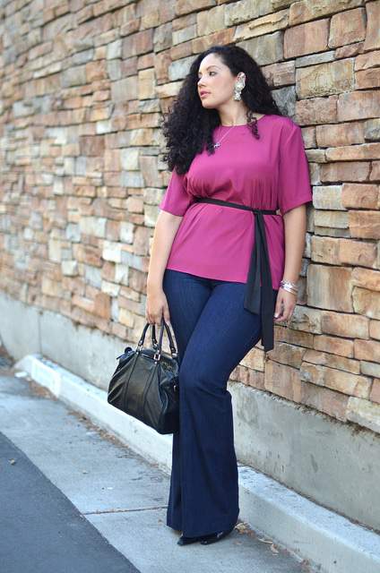 Plus Size Fashion Blogger Spotlight- Tanesha from Girl with Curves