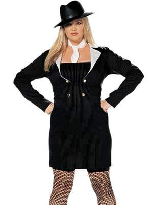 Plus Size Halloween Costumes at Hips and Curves: Ally Capone