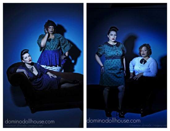 Domino Dollhouse Plus Size Fall 2011 Collection- Dottie Noir