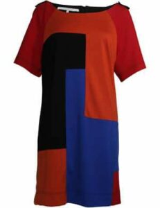 Plus Size 2011 Fall Trend: Bold Colors- MAT Fashion Colorblock dress Navabi