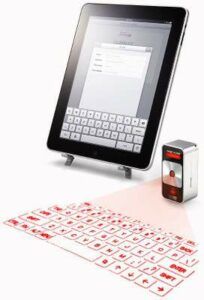 Cube Laser Virtual Keyboard for iPhone