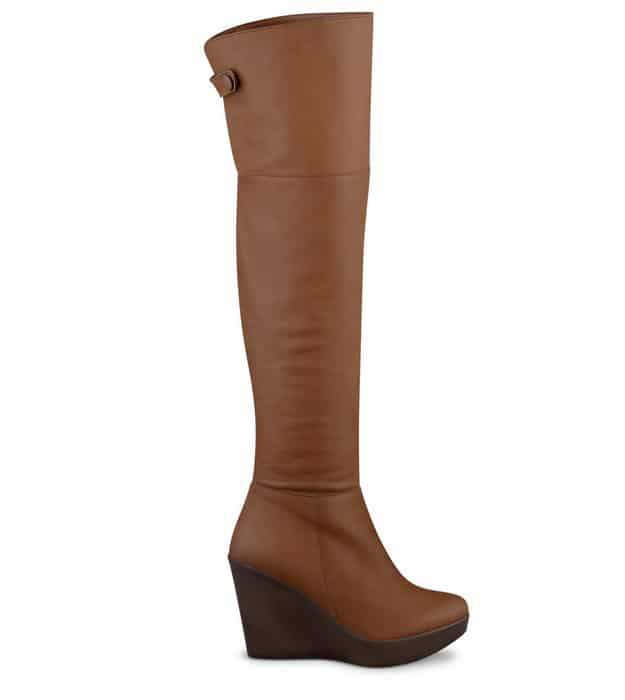 Wide Width and Wide Calf Boots: DUO Boots Treska Tan Leather