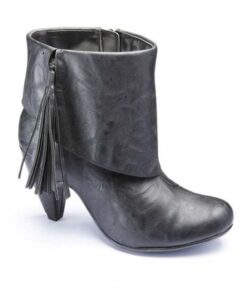 Wide Width and Wide Calf Boots: Simply Be Heavenly Soles Tassle Ankle Boots