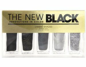 The New Black Grafitti Ombre Nail Shade Set
