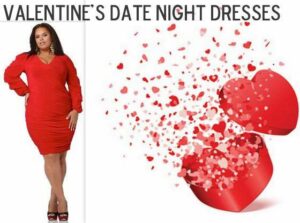A Plus Sized Valentine's Date Night Dresses