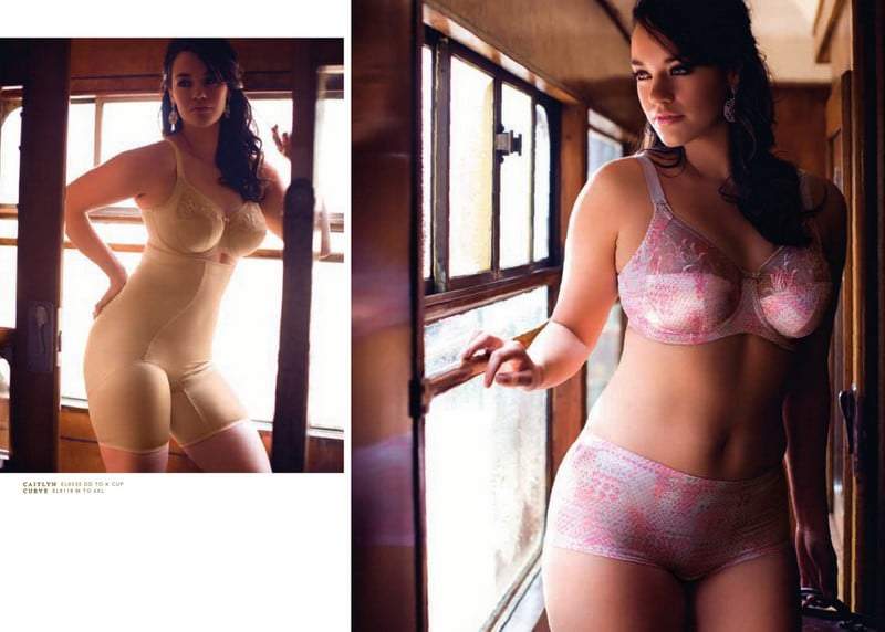 Plus Size Lingerie Designer Elomi's Beautiful Betty Spring 2012 Collection