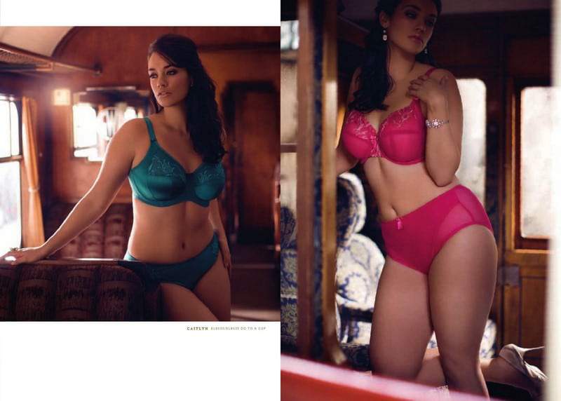 Plus Size Lingerie Designer Elomi's Beautiful Betty Spring 2012 Collection