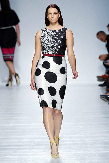 Plus Size Designer- Elena Miro Spring 2012