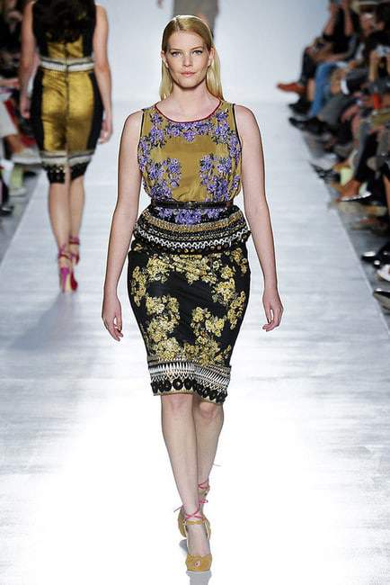 Plus Size Designer- Elena Miro Spring 2012