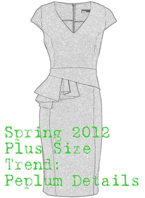 Spring into Plus Size Trends: Peplum