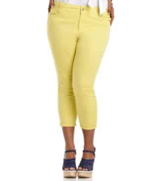 Spring 2012 Plus Size Trends: Colored Denim