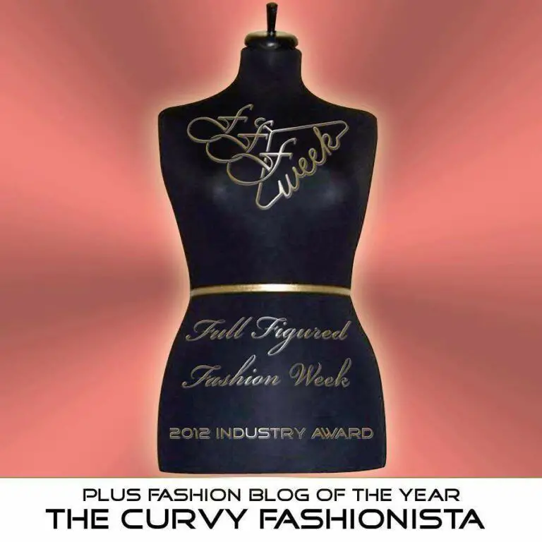 Best Plus Size Fashion Blog Award