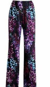 JD Williams Plus Size Johanna Hope Printed Palazzo Pants