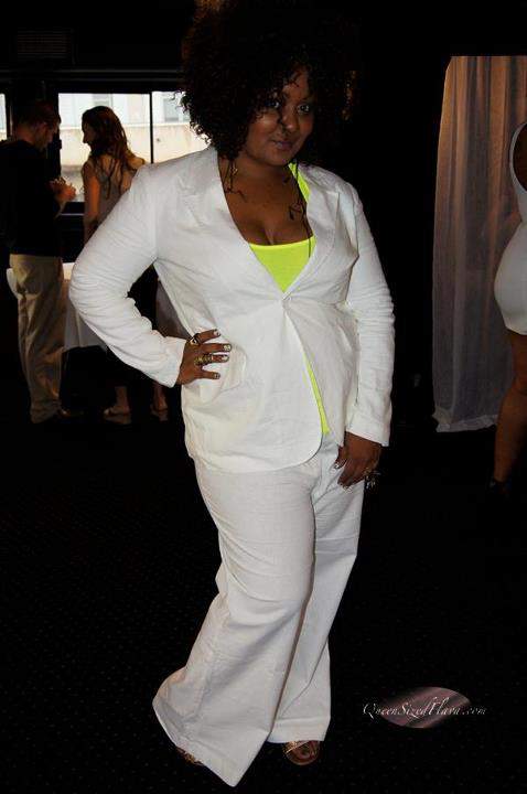 The Curvy Fashionista at FFFWeek- What She Wore