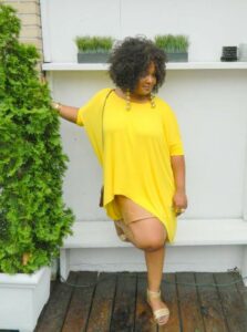 The Curvy Fashionista at FFFWeek- What She Wore
