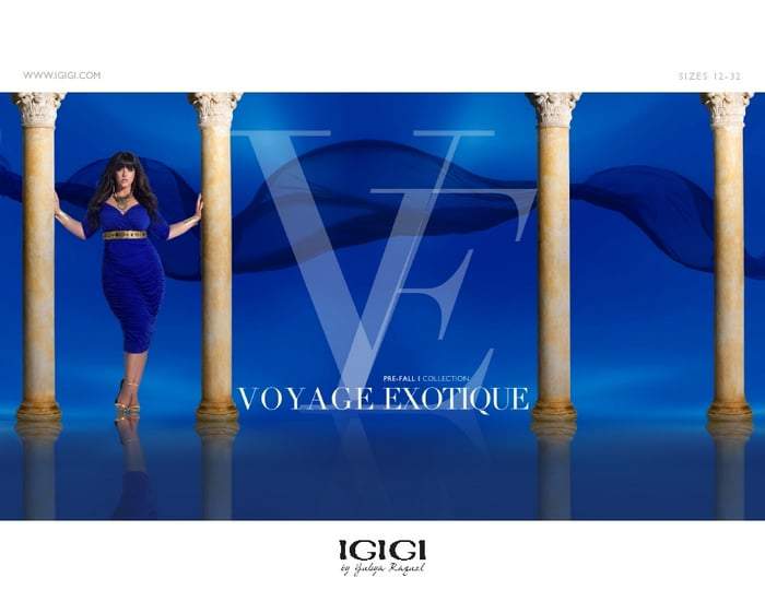 Plus Size Designer Igigi Pre Fall: Voyage Exotique