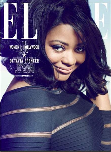 November 12 Elle Mag Cover featuring Octavia Spencer