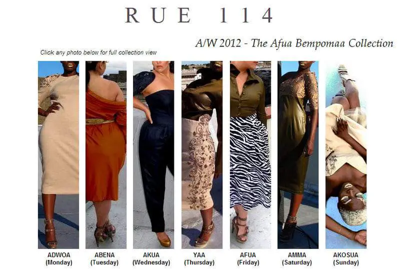 Rue 114 Fall 2012 Collection