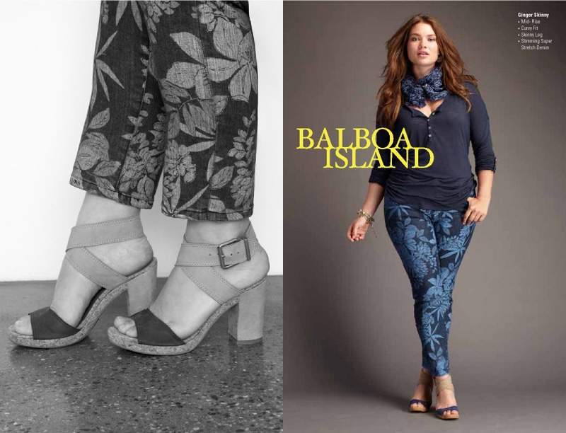 Lucky Brand Plus Size Spring 2013 Look Book