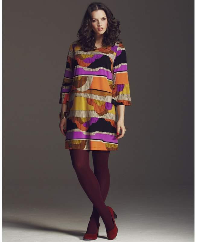 Anna Scholz for SImply Be Print Tunic Dress