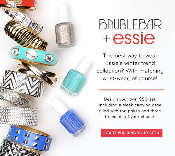 Essie and Bauble Bar Collaboration