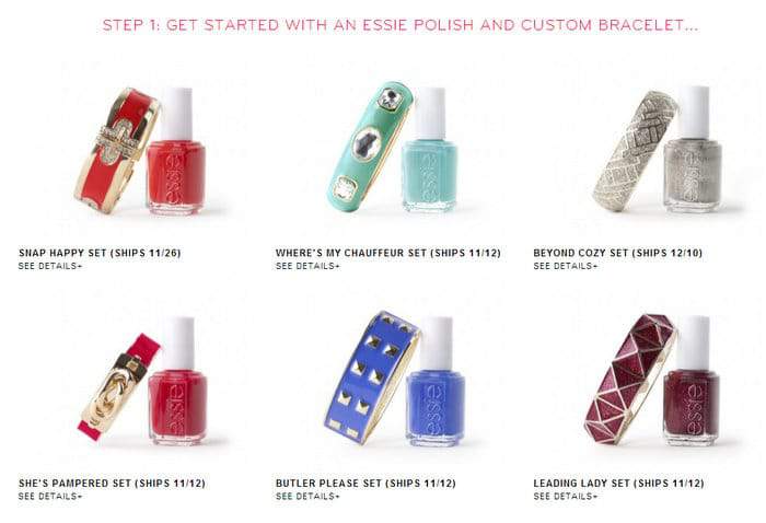 Essie and Bauble Bar Collaboration