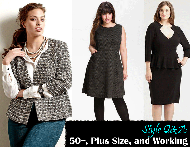 Style Q and A- 50 Plus Size and What to Wear to Work
