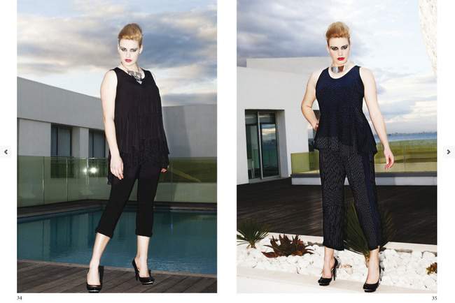 French Plus Size Designer Jean Marc Phillipe Spring 2013 Look Book