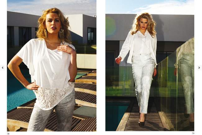 French Plus Size Designer Jean Marc Phillipe Spring 2013 Look Book