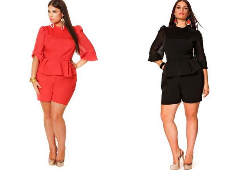 Monif C Plus Sizes Maria Romper