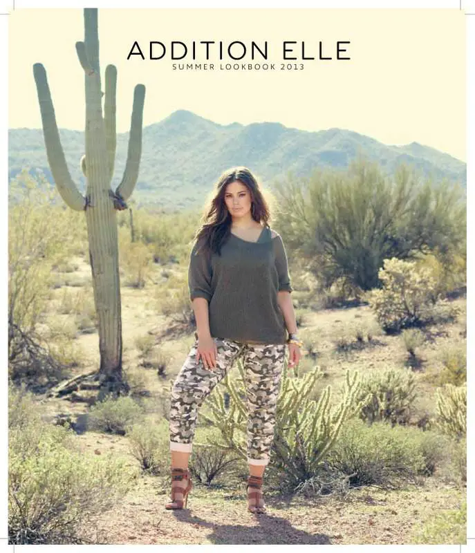 Addition Elle Spring Summer 2013 Plus Size Look Book