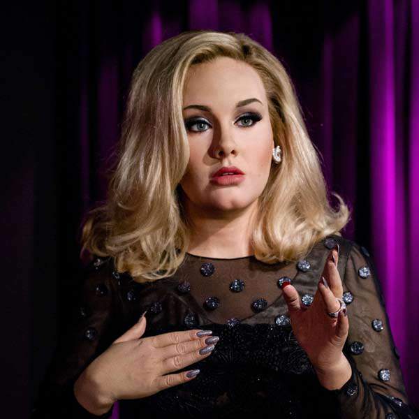 Adele Madame Tussauds Waxwork