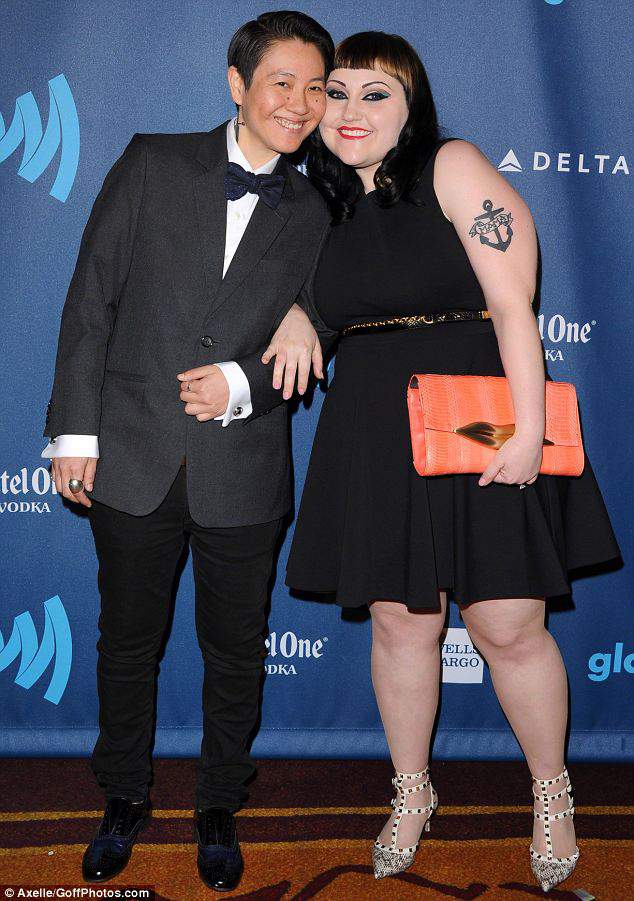 Beth Ditto and her Partner