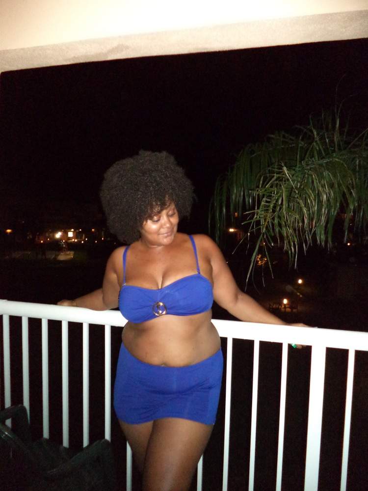 Marie Denee on Vacation Plus Size Bikini Style