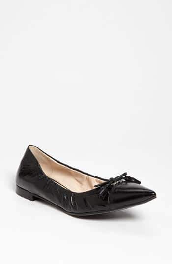 Prada Pointed Toe Ballerina