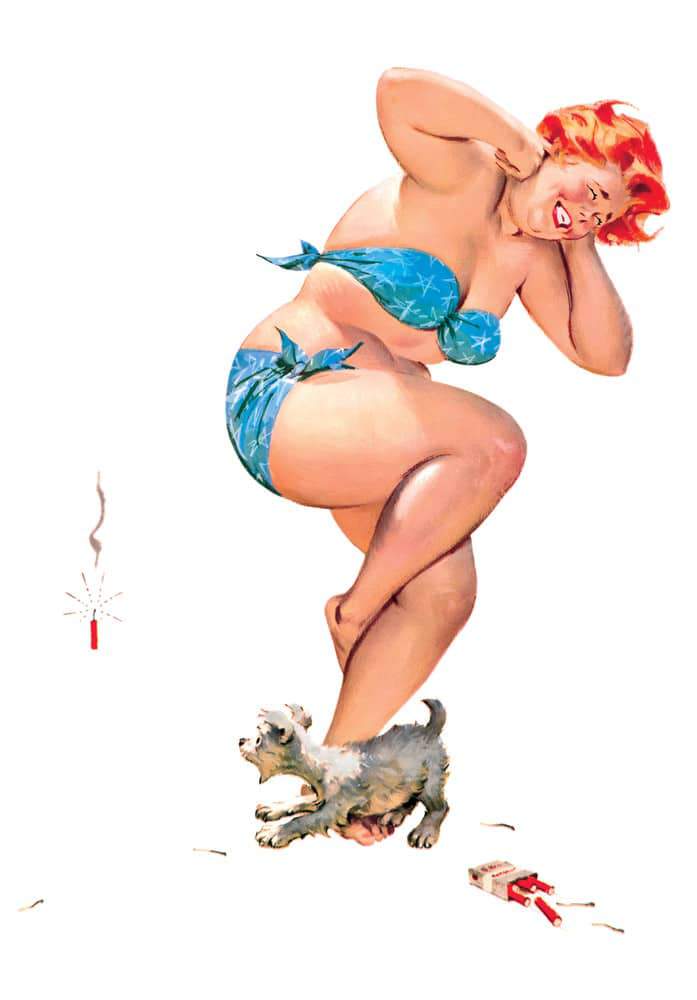 Plus size clearance pin up girl